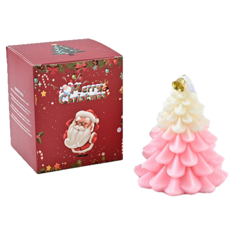 Pine-Scented Christmas Tree Candle Gift Box | Festive Scented Decor & Gift Set