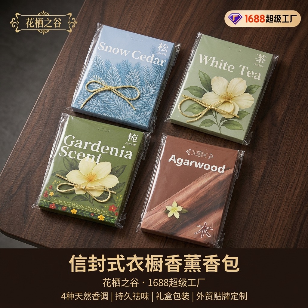 Wardrobe Sachet | Clothing Freshener | Moth-Repellent | Custom Fragrance & Design