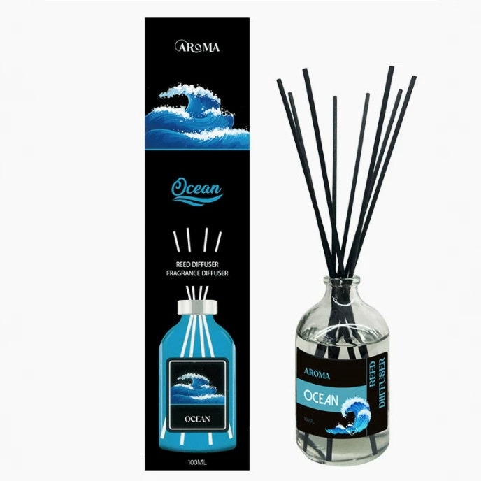 Flameless essential oil refill | office home use | ocean scent | reed diffuser wholesale