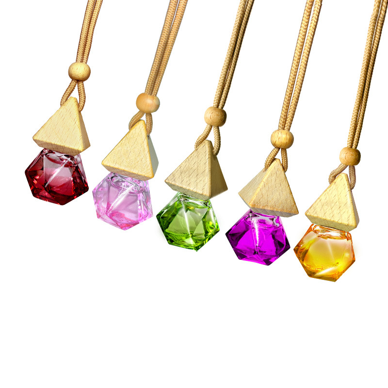 Car fragrance gift set | gradient color design | luxury perfume-inspired | long-lasting vent hanger