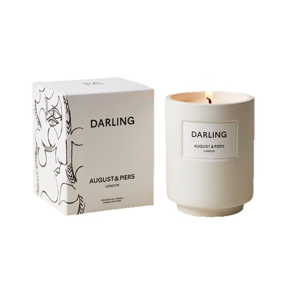 Ceramic Scented Candle | 340g Natural Soy Wax | Pet-Safe Fragrance