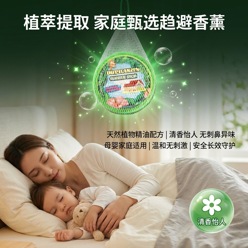 Mosquito-Repellent Herbal Disk | Summer Essential | Hanging Pest-Repellent | Home Wellness Tool