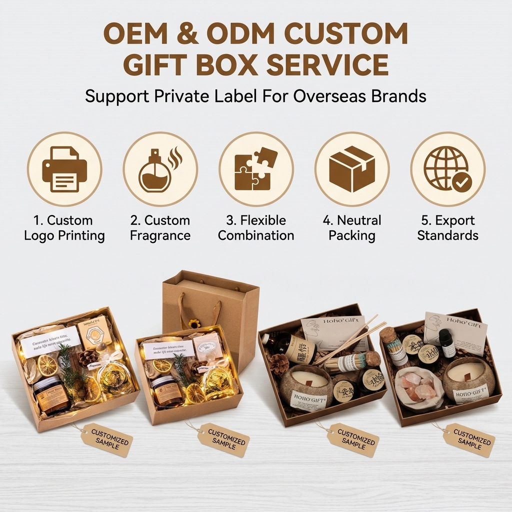 Custom holiday fragrance gift box | mix-and-match gift set | teacher appreciation gift | premium packaging