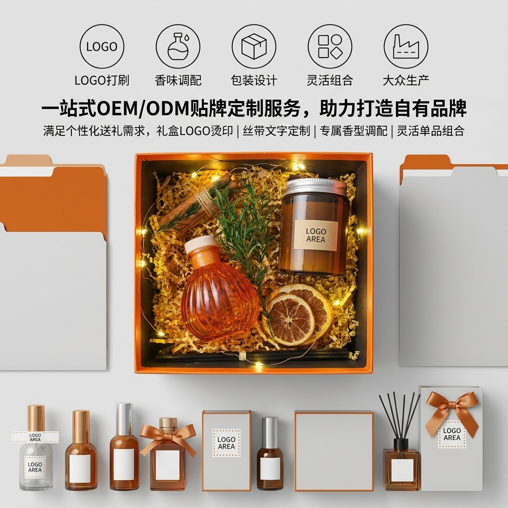 Holiday-Themed Gift Box | Halloween Aroma Set | Factory Direct | Premium Gifting & Display
