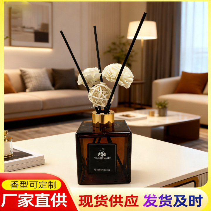 Flameless Essential Oil Diffuser | Bathroom Odor Eliminator | Dried Flower Air Freshener | Long-Lasting Bedroom Fragrance